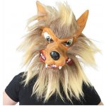 Maska vlka s vlasy – Sleviste.cz