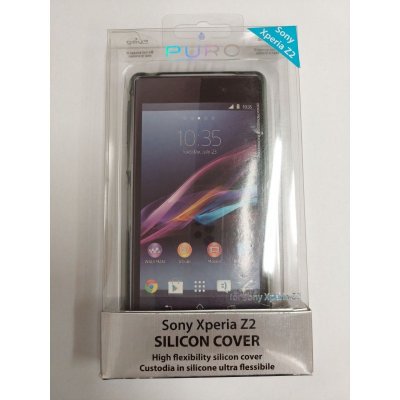 Pouzdro Puro silikonové Sony Xperia Z2 černé – Zboží Mobilmania