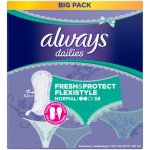 Always Dailies Fresh & Protect Flexistyle Normal Intimky 58 ks – Zboží Dáma