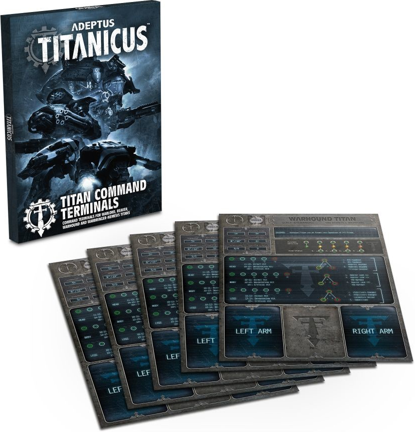 GW Adeptus Titanicus Warlord Battle Titan Command Terminal Pack