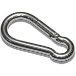 Karabina hasičská DIN 5299C, nerez A2, 60x6mm