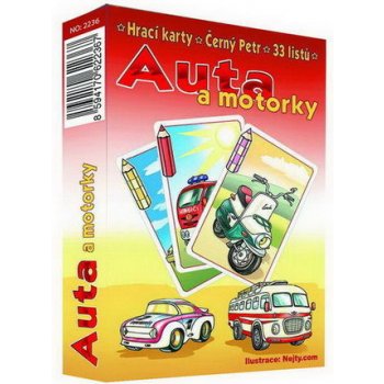 Tojemi Černý Petr: Auta a motorky