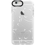 Pouzdro iSaprio Fancy iPhone 6/6S bílé – Zboží Mobilmania