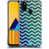 Pouzdro a kryt na mobilní telefon Samsung Pouzdro Head Case Samsung Galaxy M21 MIX CHEVRON