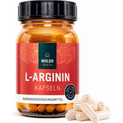 Woldo Health L-Arginin 120 kapslí