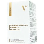 Collagen 10 000 mg + Vitamín C + Selen + Q10 ananas 30 sáčků á 10,7 g – Hledejceny.cz