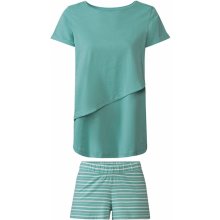 esmara dámské pyžamo na kojení BIO zelená