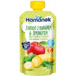 Hamánek kapsička Jablko s banánem a špenátem 100 g – Zboží Dáma Hamánek kapsička Jablko s banánem a špenátem 100 g – Zboží Dáma