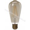 Žárovka Emos LED žárovka Vintage ST64 4W E27 Teplá bílá+