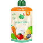 OVKO Bio kapsička zeleninová směs s rýží 90 g – Zboží Dáma