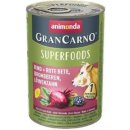 Krmivo pro psa Animonda Gran Carno Superfoods hovězí čv.řepa ostružiny pampeliška 400 g