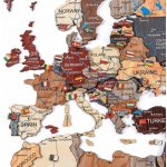 Dřevěné vlaječky zemí Světa k plnobarevným mapám Vlajky na zakázku (120) – Hledejceny.cz