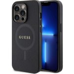 Pouzdro Guess PU Saffiano MagSafe iPhone 15 Pro Max černé – Zboží Živě