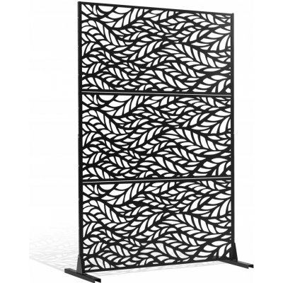 SucceBuy Paraván 120 x 183 cm černý – Zboží Dáma