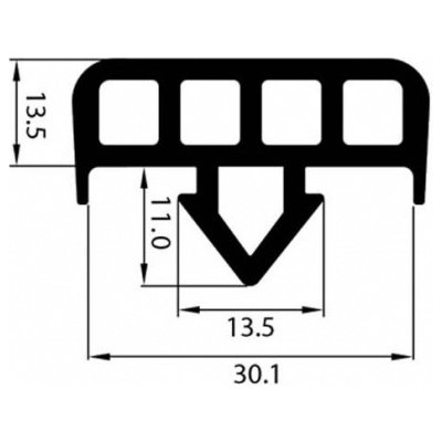 DAB Trade Těsnění DA-64 pro přepravní stojany (EPDM) – Sleviste.cz
