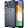 Pouzdro a kryt na mobilní telefon Samsung Pouzdro Thunder case Samsung Galaxy A22 4G modré