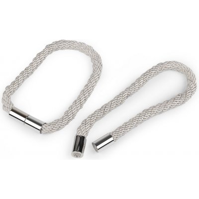 Dekorační úvaz / šňůra na závěsy s magnetem Varianta: 1 Off White, Balení: 2 ks – Hledejceny.cz