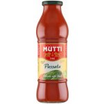 MUTTI Passata jemné rajčatové pyré s bazalkou 700 g – Zboží Dáma