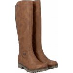 Rieker dámské zimní kozačky na zip hnědé – Zboží Dáma