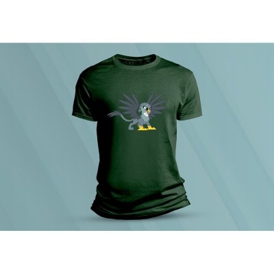 Sandratex dětské bavlněné tričko Pokémon Gabby 4. lahvově zelená – Zboží Mobilmania