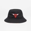 New Era Chicago Bulls Print Infill Bucket Hat Black
