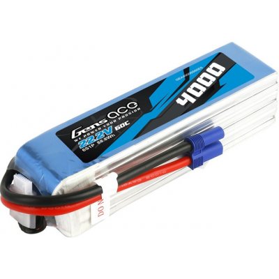 Gens ACE LiPo 6S 6S1P 60C EC5 Plug 22,2V 4000 mAh