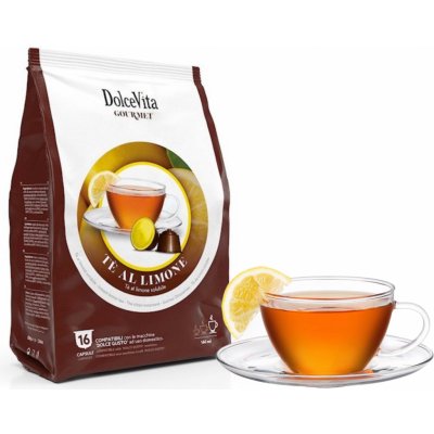 Dolce Vita Italfoods Dolce Vita CITRONOVÝ čaj do Dolce Gusto 16 kusů – Hledejceny.cz