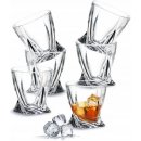 Crystalite Bohemia Sklenice na whisky Quadro 340ml 6ks