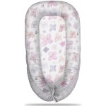 Sablio Hnízdečko pro miminko Malé fialové květy – Zboží Mobilmania