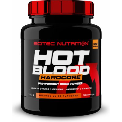 Scitec Nutrition Hot Blood Hardcore 700 g – Hledejceny.cz