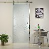 Interiérové dveře Glasdesign Neapol V1000 skleněné 775 x 2050 mm