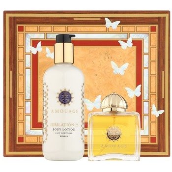 Amouage Jubilation 25 Woman EDP 100 ml + tělové mléko 300 ml dárková sada