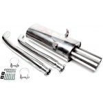 TA Technix sportovní nerezový catback výfuk BMW 3 E36 325i / 328i kromě Compact, 2x 76 mm rovná nerezová koncovka s pertlem – Hledejceny.cz