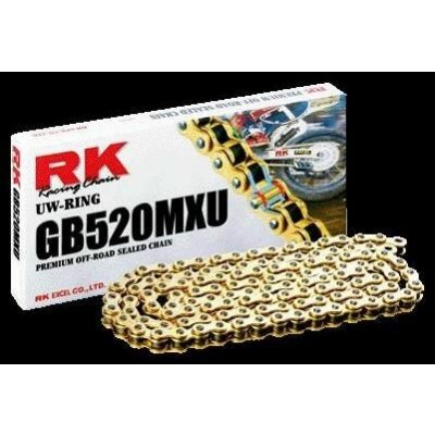 RK Racing Chain Řetěz 520MXU G+G 118 | Zboží Auto