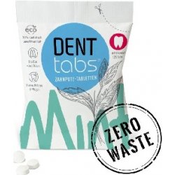 Denttabs přírodní zubní pasta v tabletách s fluoridem zero waste balení 10 000 ks