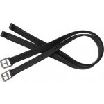 KenTaur Třmenové řemeny skokové kožené s nylonem černé 70 cm – Zboží Dáma