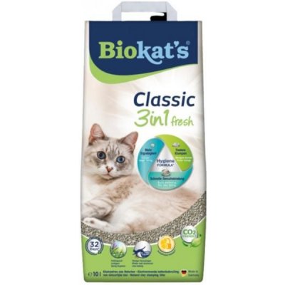Biokat’s Podestýlka Cat Classic Fresh 10 l – Zboží Mobilmania