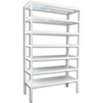 Biedrax Regál 75 x 130 x 250 cm 7 polic – Hledejceny.cz