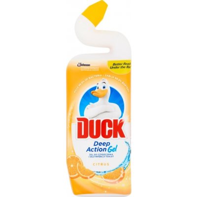 Duck 5in1 Citrus tekutý čistič WC s citrusovou vůní 750 ml