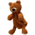 Moravská ústředna Brno maňásek s nohama Medvídek béžový 28 cm – Sleviste.cz