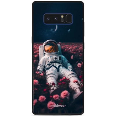 Pouzdro Mobiwear Glossy Samsung Galaxy Note 8 - G002G Astronaut v růžích