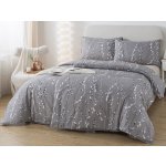 Xpose bavlna povlečení KOČIČKY na dvě lůžka šedé 140x200 70x90 – Sleviste.cz