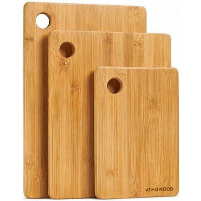 ATMOWOOD Sada prkének z bambusu - 3 ks – Zboží Dáma