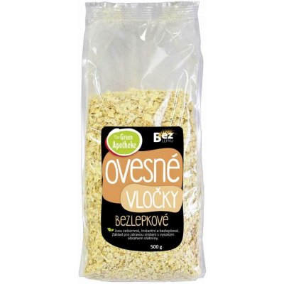 Green Apotheke Vločky ovesné bezlepkové celozrnné 500 g – Hledejceny.cz