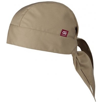 Cg Workwear Bandana šátek pro kuchaře Classic CGW185 khaki univerzální – Zboží Dáma
