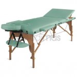 Medimas dřevěné masážní lehátko Prosport 3 zelená – Zboží Dáma