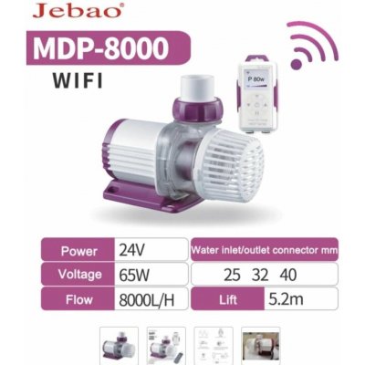 Jecod Jebao MDP 8000 Wi-Fi LCD – Hledejceny.cz