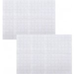 UFURMATE Samolepky na kryty otvorů pro šrouby, 6 listů Samolepicí PVC ochranné krytky šroubů – Sleviste.cz