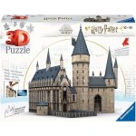 Ravensburger 3D puzzle Harry Potter: Bradavický hrad Velká síň a Astronomická věž 1245 ks – Zboží Mobilmania