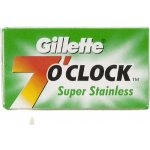 Gillette 7 O'Clock Super Stainless 10 ks – Zboží Mobilmania